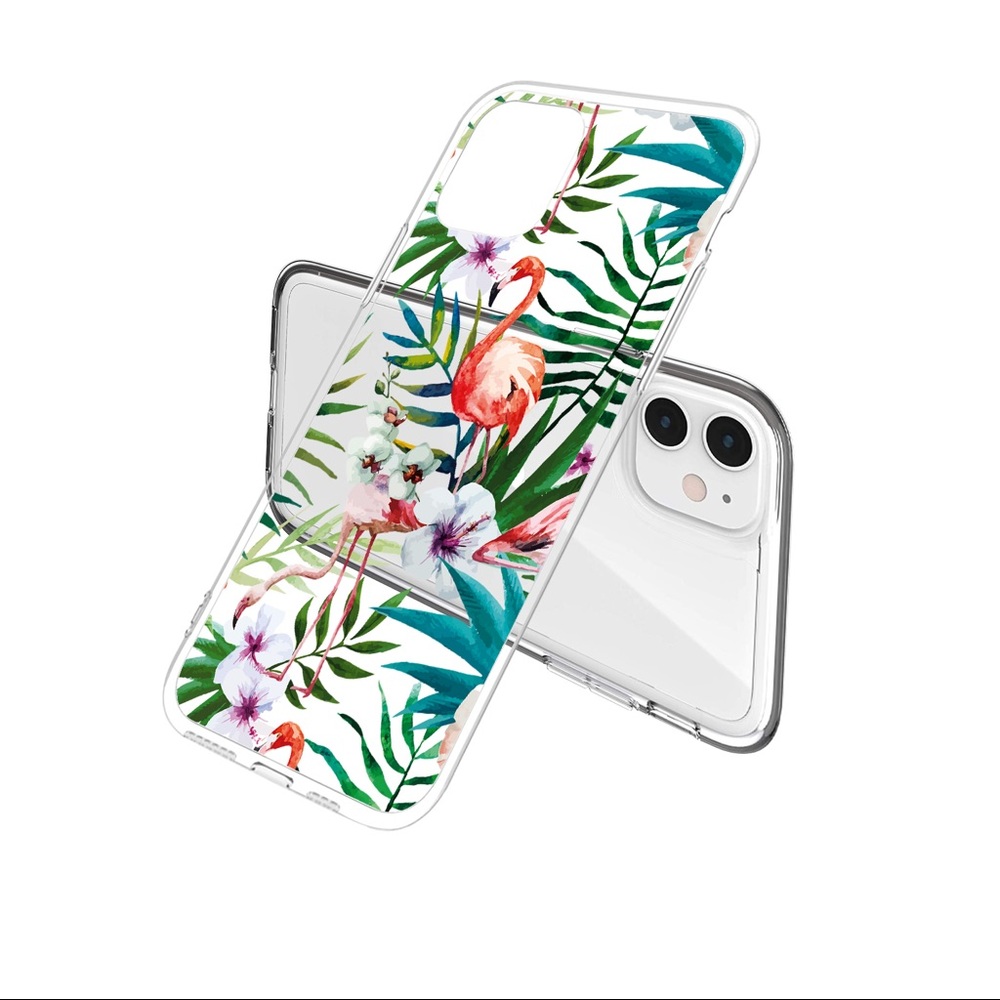 2/$10 iPhone 11 Pro Max Case Flamingo Floral Case - Picture 3 of 9